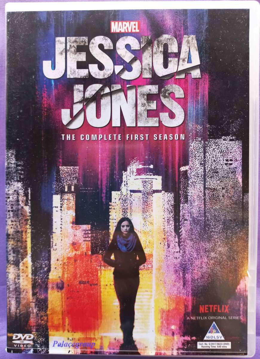 Jessica Jones - The Complete First Season, 4 Disc`s, Netflix Series, DVD