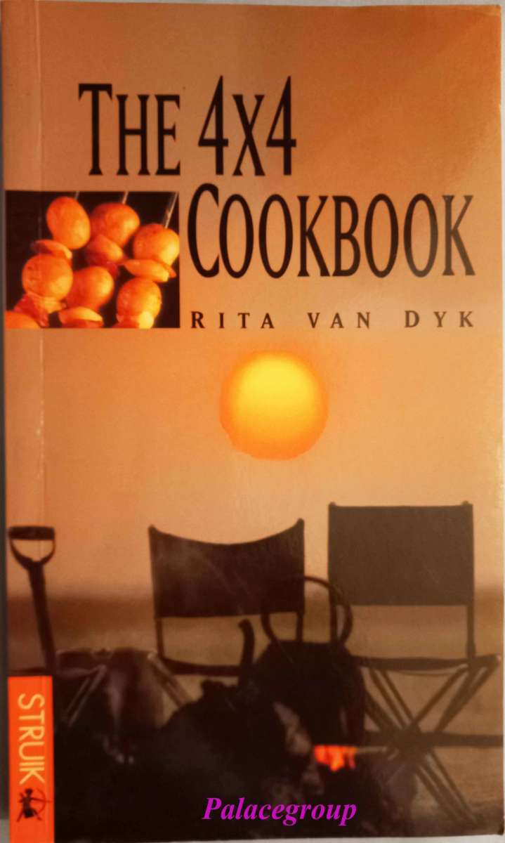 The 4 x 4 Cookbook, Rita Van Dyk, 300 Recipes,  144 Pg, Paperback