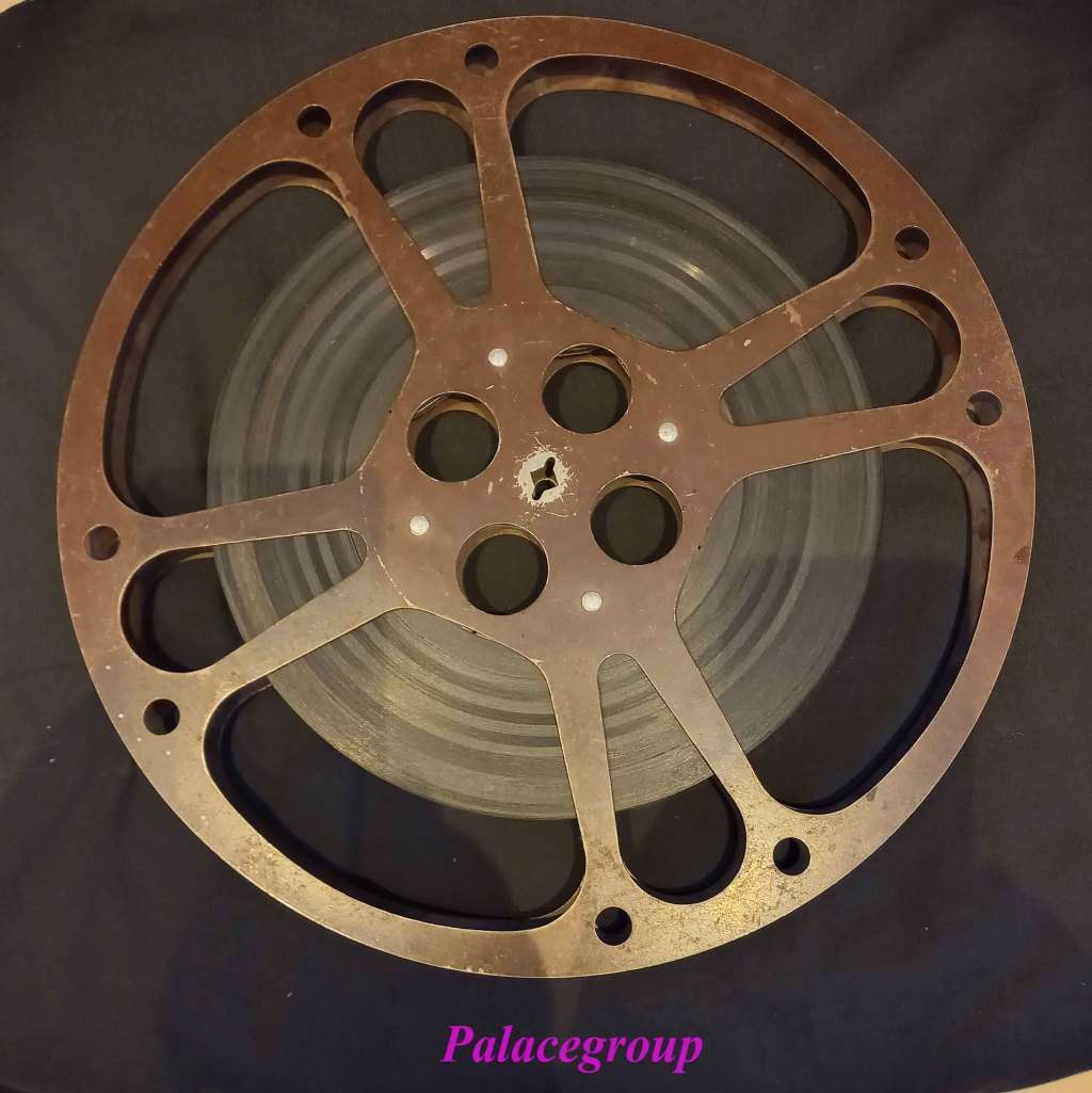 Projector Reel, Ampro, Diameter 135mm, Colour - Brown