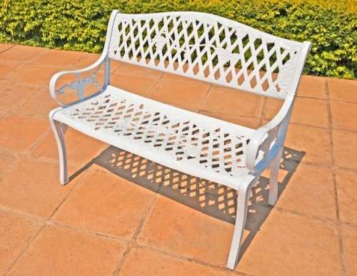Cast Aluminium King Grape Bench
