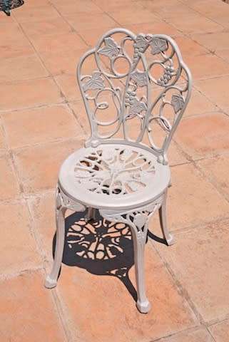 Cast Aluminium Grape Chair