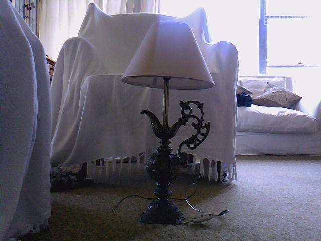 Pair of identical vintage lamps