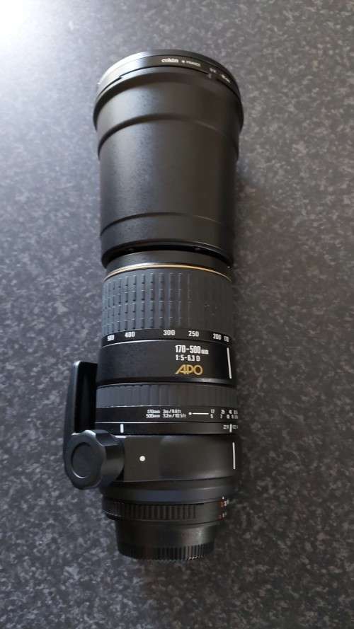 SIGMA 170-500mm F5-6.3 APO Aspherical Telephoto Zoom Lens for NIKON