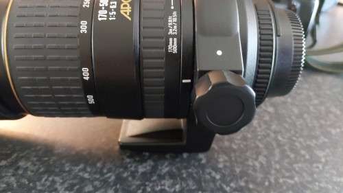 SIGMA 170-500mm F5-6.3 APO Aspherical Telephoto Zoom Lens for NIKON