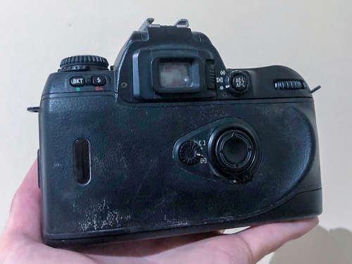 2x Film cameras - Nikon F65 & F80 + Sigma 70-300mm lens - Untested