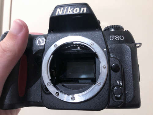 2x Film cameras - Nikon F65 & F80 + Sigma 70-300mm lens - Untested