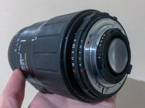 2x Film cameras - Nikon F65 & F80 + Sigma 70-300mm lens - Untested