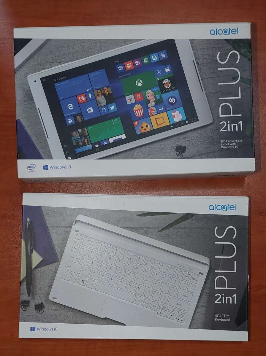 Alcatel Plus 10 2-in-1 Tablet (with original box & Manual)