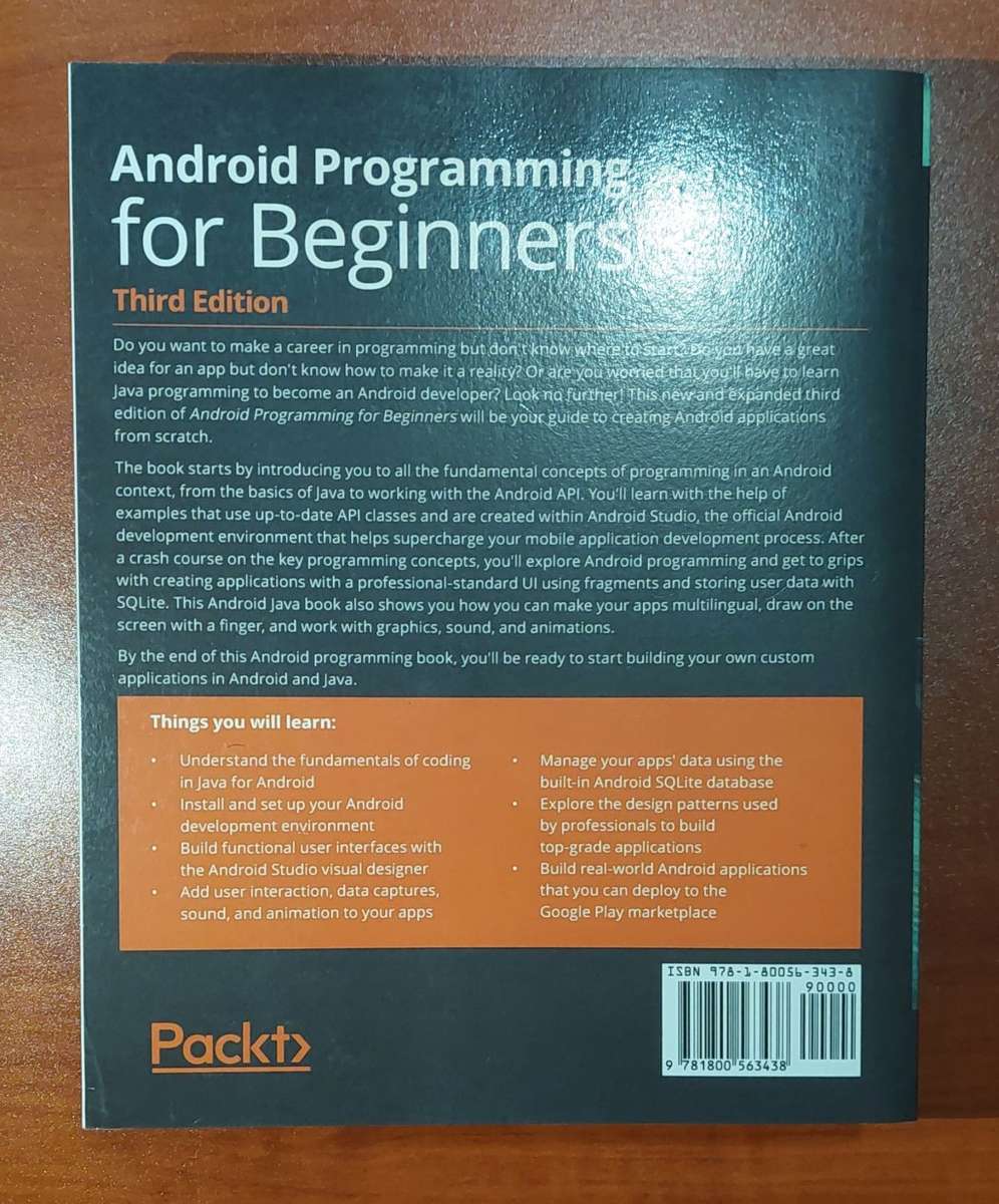 Android Programming for Beginners - Third Edition