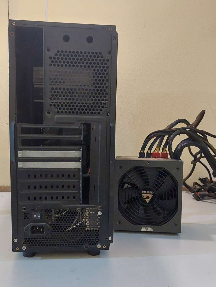 Desktop case + 2 PSUs