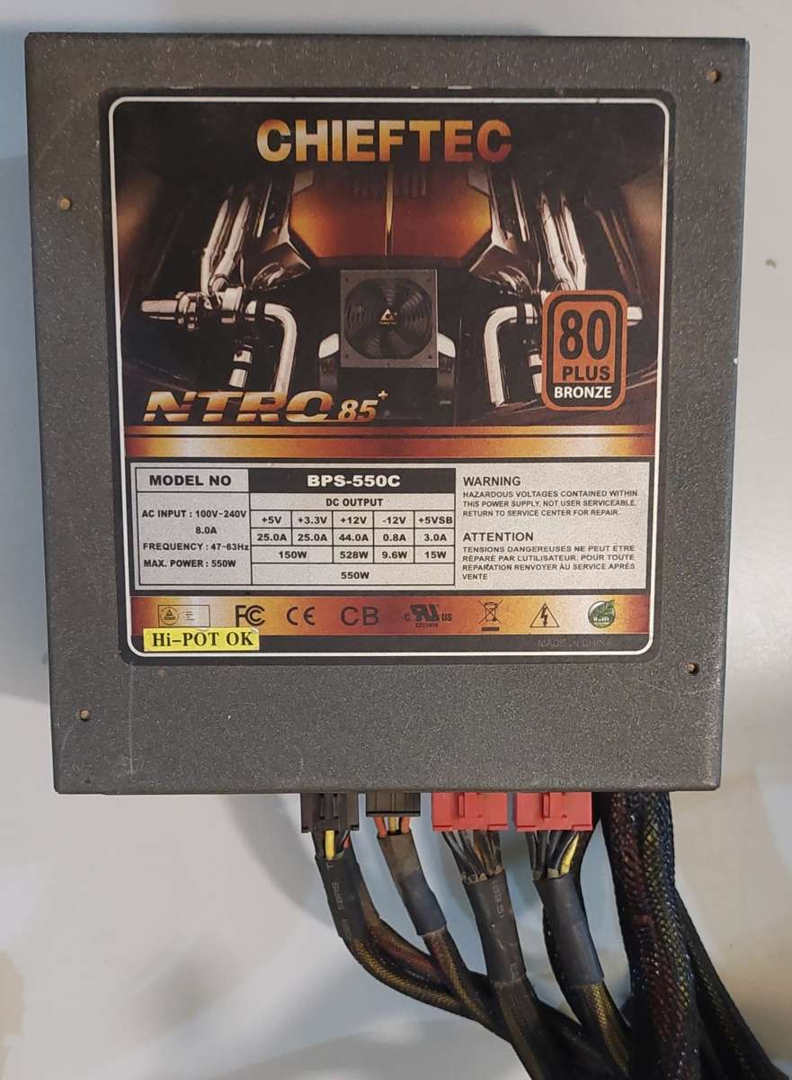 Desktop case + 2 PSUs