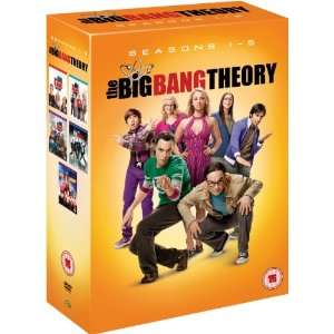 NEW, SEALED AND ORIGINAL - BIG BANG THEORY (SEASONS 1-5 BOX SET)