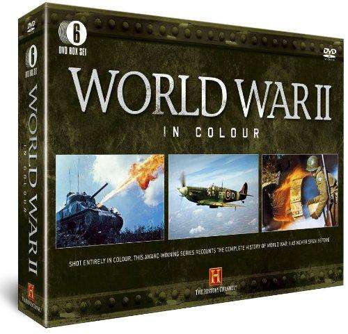 BRAND NEW AND SEALED - HISTORY CHANNELS WORLD WAR II IN COLOUR (6 DVD SET)