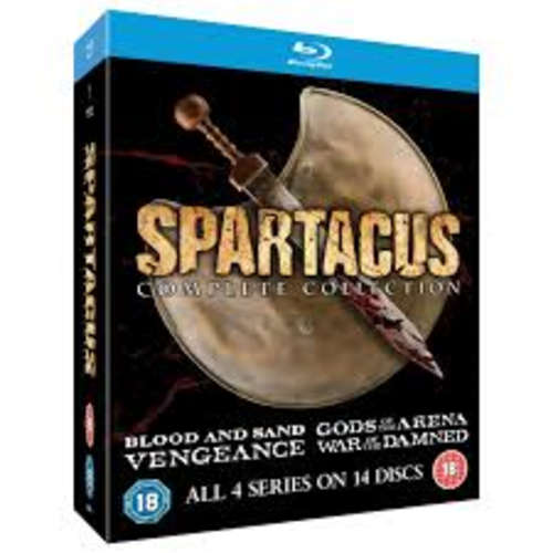 Brand New and Sealed SPARTACUS COMPLETE COLLECTION BLU RAY