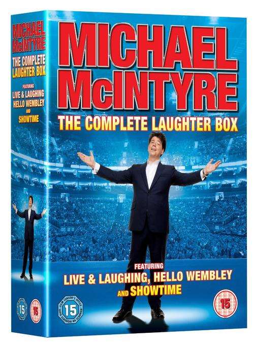 Brand New, Original and Sealed MICHAEL MCINTYRE COMPETE LAUGHTER Box Set