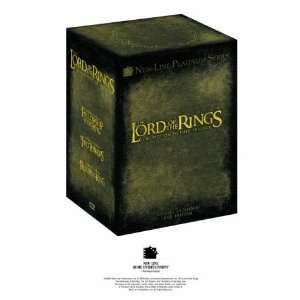 FREE SHIPPING - LORD OF THE RINGS TRILOGY BOX SET EXTENDED VERSION