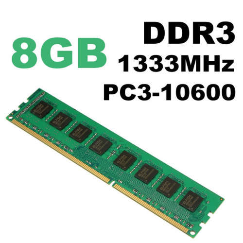 8GB PC3-10600 Memory