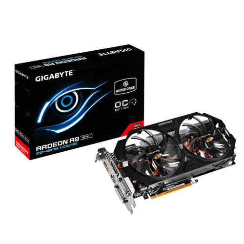 Gigabyte R9380 GPU 2GB