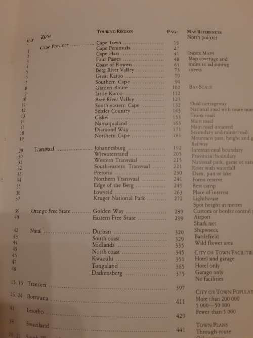 Illustrated Guide to Southern Africa 4th edition 1985