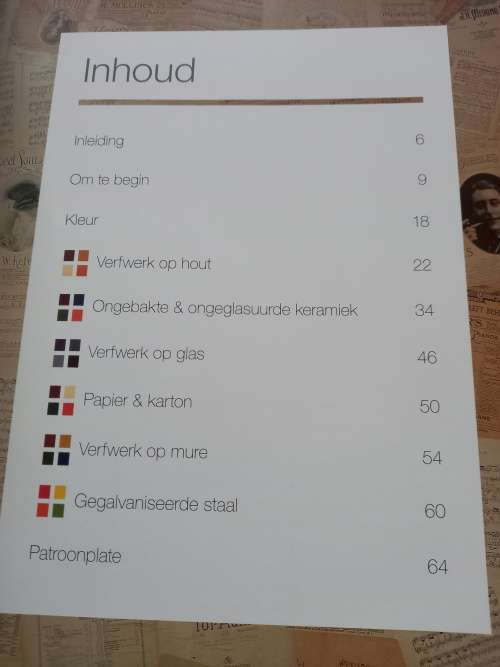 Verfkuns Dekoratiewe verfwerk op bykans enigiets