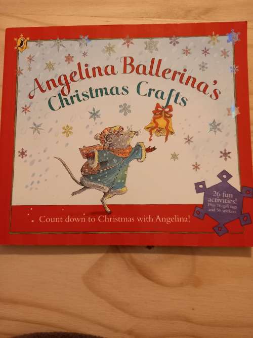 Angelins Ballerina's Christmas Cards Activity book