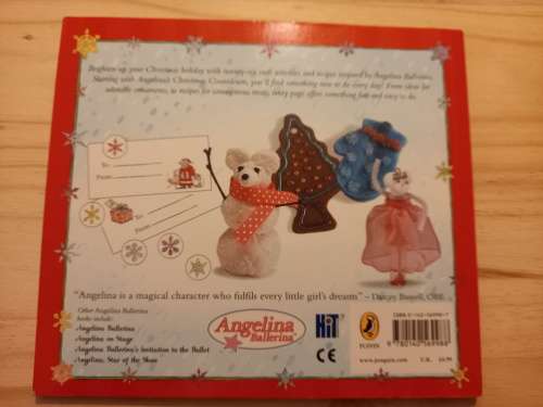 Angelins Ballerina's Christmas Cards Activity book