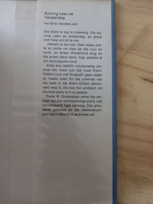 Blou-Ogies deur Pieter W Grobbelaar (1974)