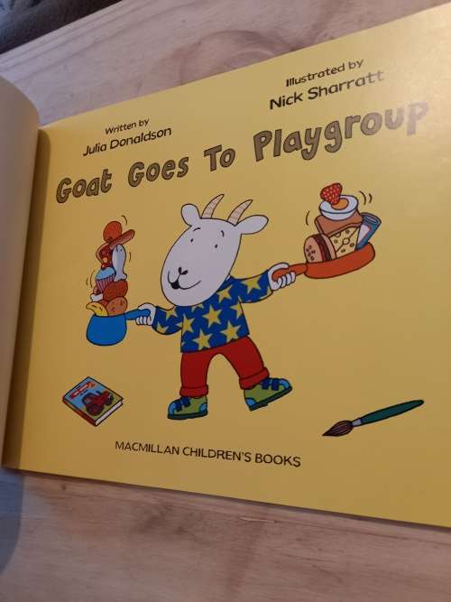 Goat Goes To Playgroup by Julia Donaldson (2012)