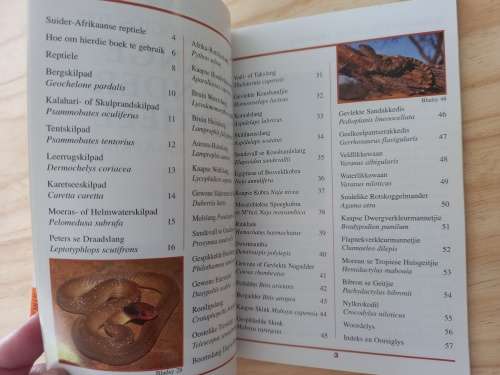 3 SASOL VELDGIDSE: Soogdiere/Slange & Reptiele / Die Weer