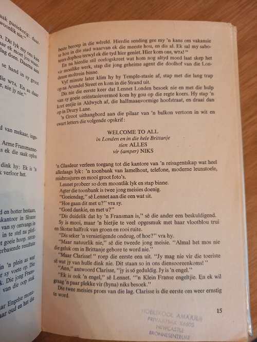 Lennet en die Saboteurs deur Luitenant X (1ste uitgawe 1980)