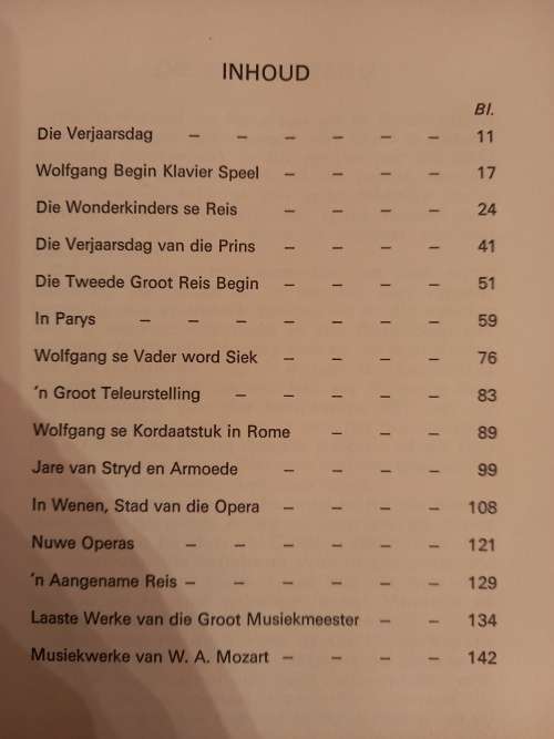 My Grootmeester - Wolfgang Mozart deur Anna S du Raan