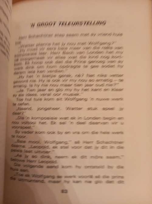 My Grootmeester - Wolfgang Mozart deur Anna S du Raan