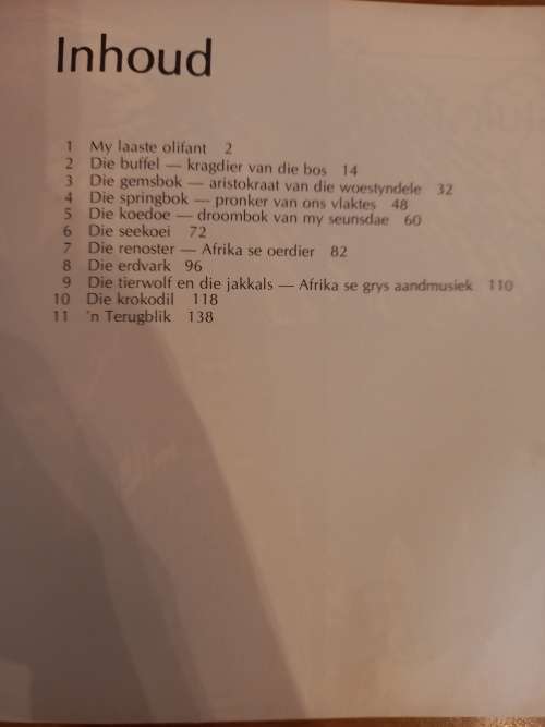 2 Geliefde Ou Afrika-Vriende deur PJ Schoeman (1ste druk 1976)