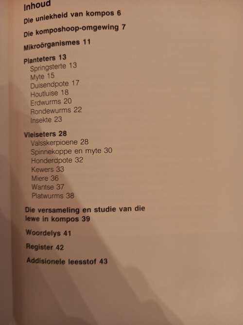 Die Insig-Reeks - Lewe in Kompos deur JGH Londt (1ste druk, 1ste uitgawe 1988)