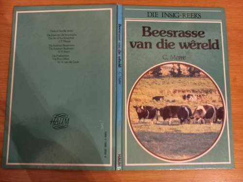 Die Insig-Reeks - Beesrasse van die wereld deur C. Maree (1ste uitgawe 1982)