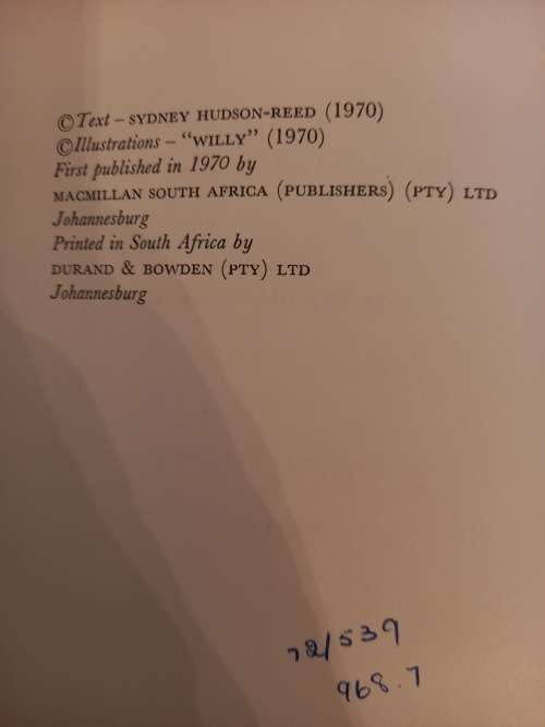 1820 Settlers Stories - Sydney Hudson-Reed 1970