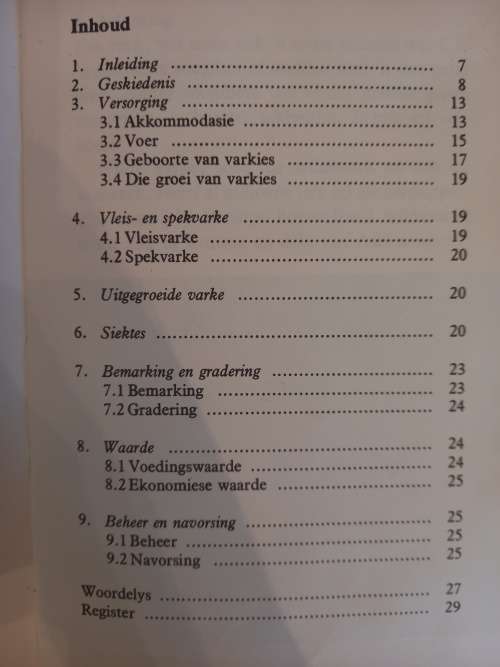 Vakliteratuur - VARKE (1ste druk, 1ste uitgawe 1979)
