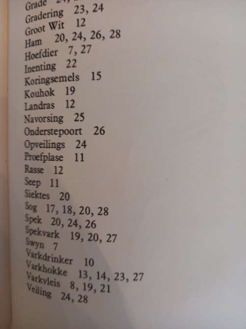 Vakliteratuur - VARKE (1ste druk, 1ste uitgawe 1979)