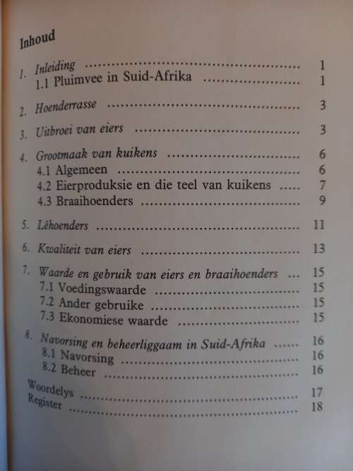 Vakliteratuur - PLUIMVEE (1ste uitgawe, 1ste druk 1979)