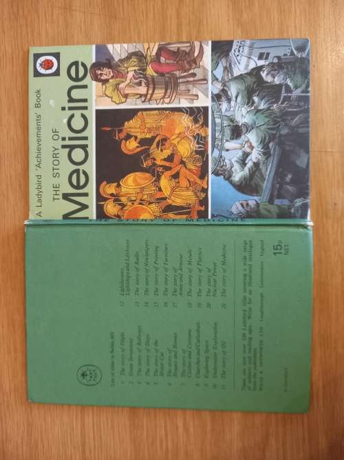 A Ladybird 'Achievements' Books The Story of Medicine (1972)