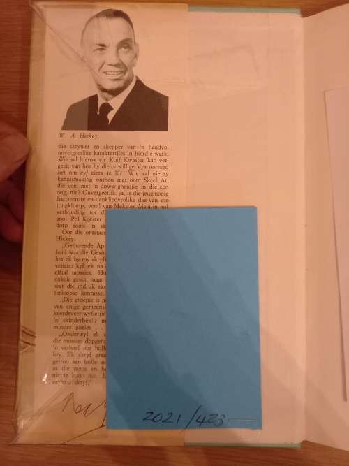 twee vir 'n stuiwer - WA Hickey (1ste uitgawe, 11de druk 1977)