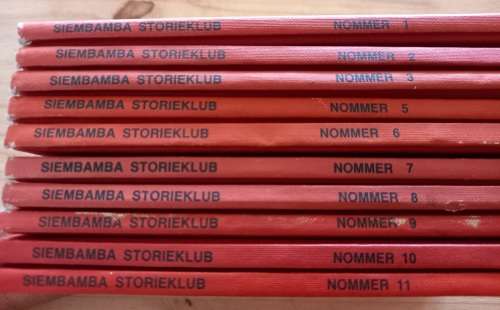 Siembamba Storieklub Nr 1-3 & 5-11 (1ste druk 1981) 50 stories in totaal