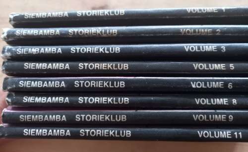 Siembamba Storieklub Vol 1-3, 5,6,8,9 & 11 (1ste uitgawe 1980) 40 stories