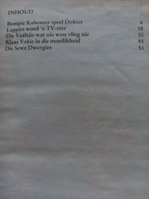 Siembamba Storieklub Vol 1-3, 5,6,8,9 & 11 (1ste uitgawe 1980) 40 stories