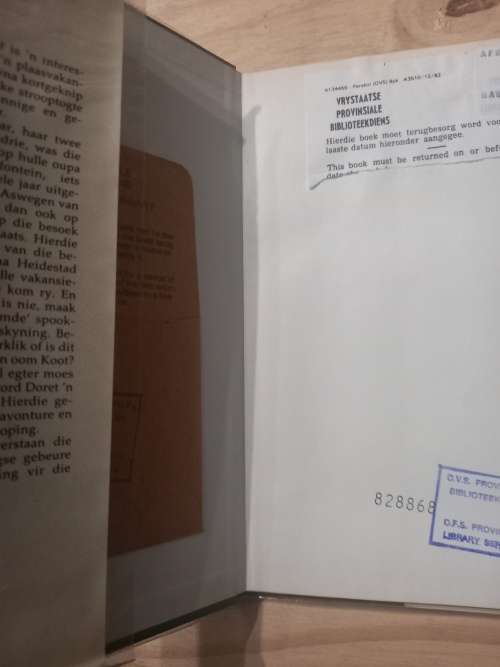 Die laaste vanggat - C S Badenhorst 1984