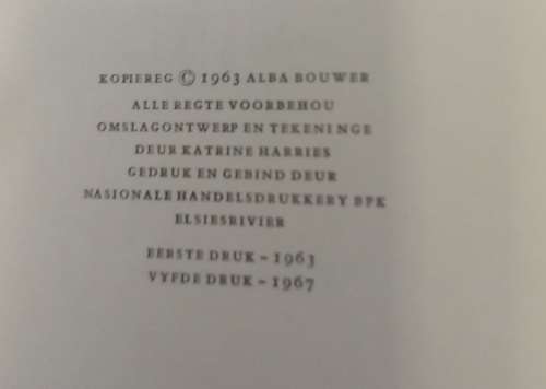 Stories van Bergplaas - Alba Bouwer (1967)