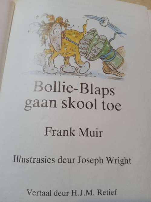 Bollie-Blaps gaan skool toe - Frank Muir (1985)