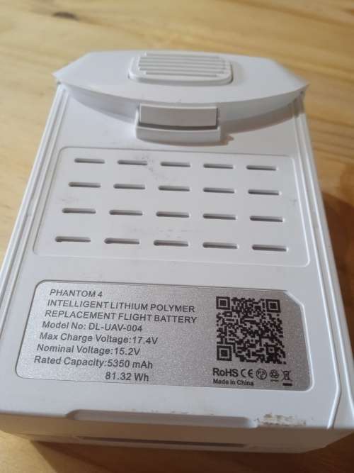 Phantom 4 intelligent lithium polymer replacement flight battery