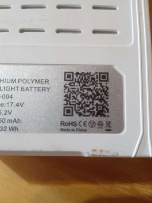 Phantom 4 intelligent lithium polymer replacement flight battery