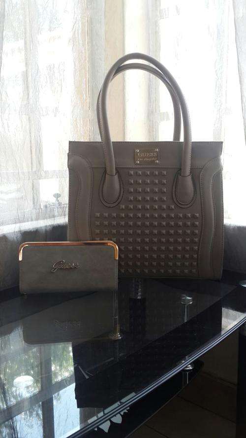 GUESS Handbags (Set of 2 - Handbag and Purse) IVORY